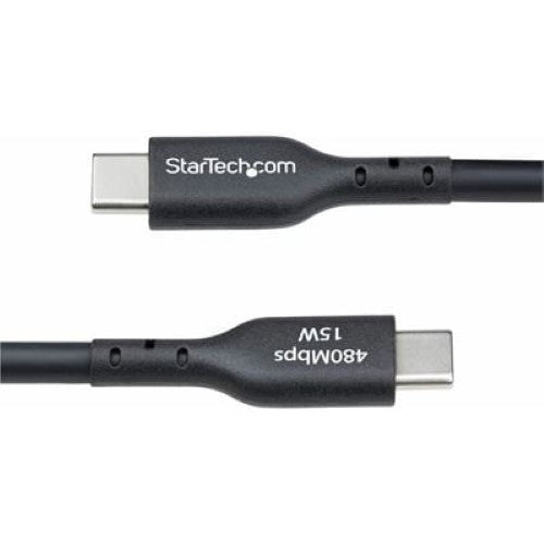 4m USB-A to USB-C Charging Cable Black