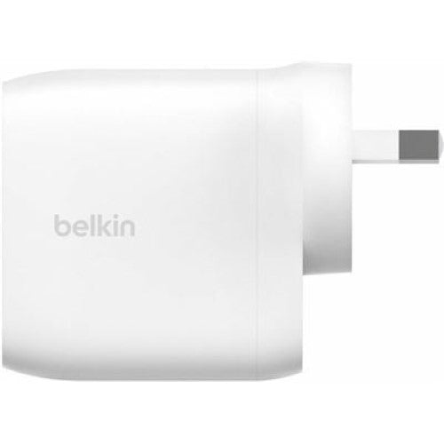 Belkin BOOSTCHARGE PRO DUAL USBC CHARGER W/ PPS (WCB010AUWH)