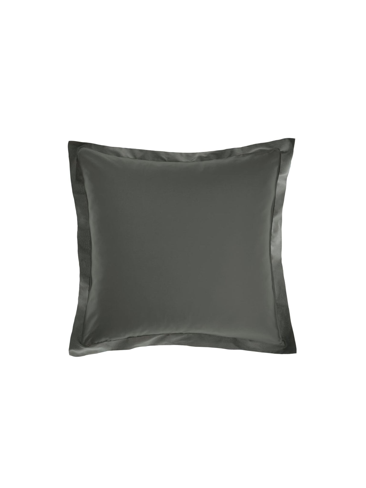 European - 500T Bamboo Cotton Blend European Pillowcase - Savona - Steel Grey -