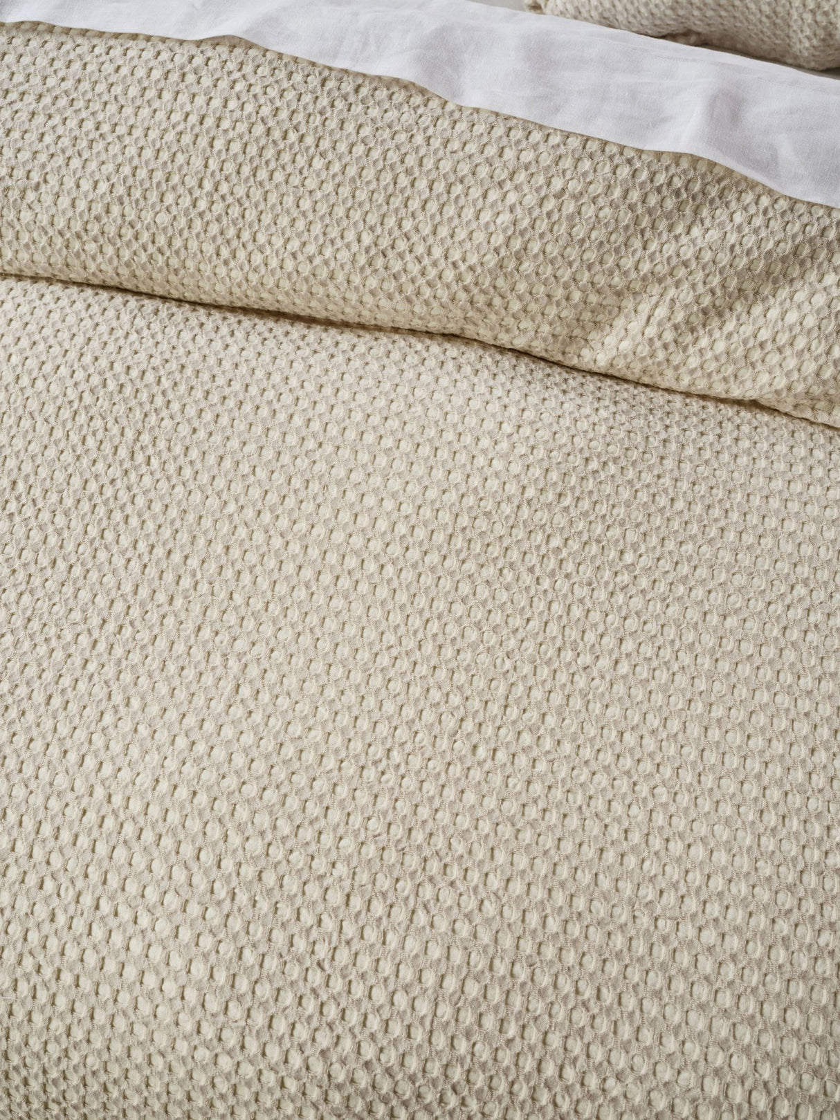 Cotswold Duvet Cover Set by Savona - Oat - Australian Super King