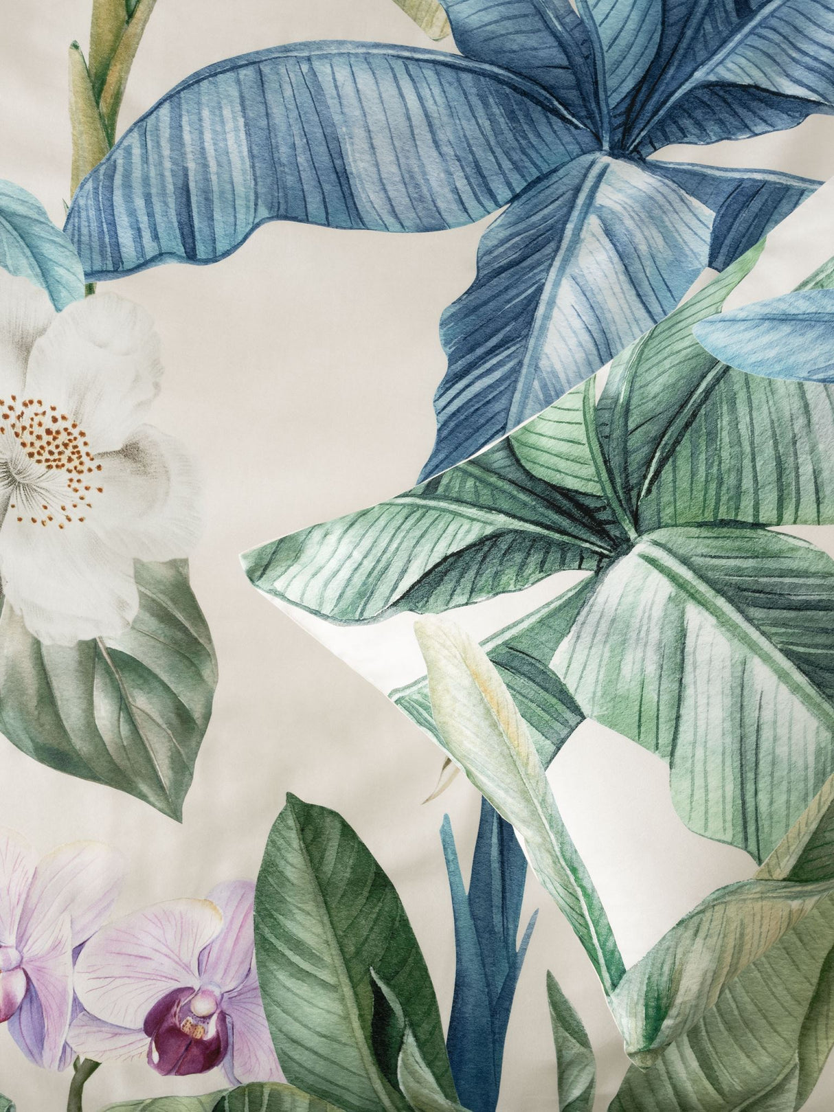 Kara Duvet Cover Set by Savona - Sand - Super King