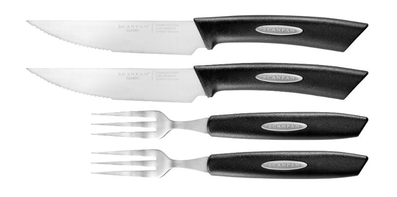 Steak Knife/Fork Set - Scanpan Texas (4 Pce)