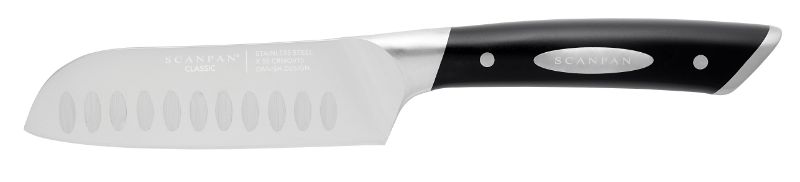 Santoku Knife with Granton Edge - Scanpan Classic (18cm)