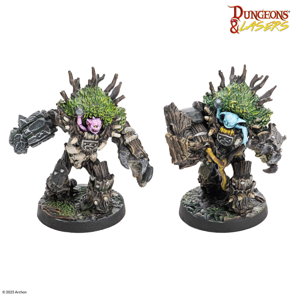 Dungeons & Lasers: Miniatures - Raiders And Beasts Of Scareguards Archipelago