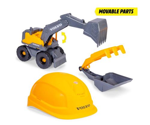 Dickie Volvo Tough Excavator Playset