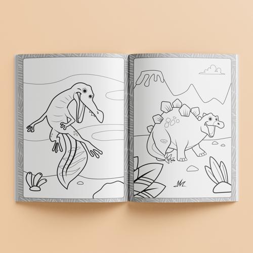 MEGA Colouring - Dinosaurs