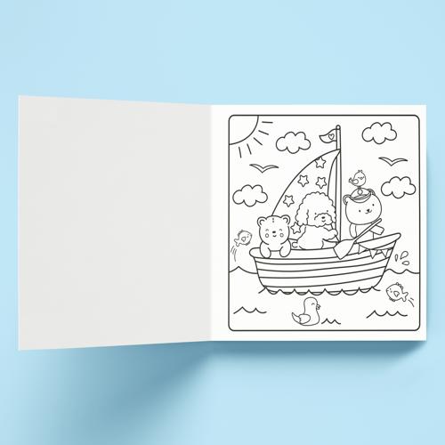 Sunny Vibes Cosy Colouring Kit