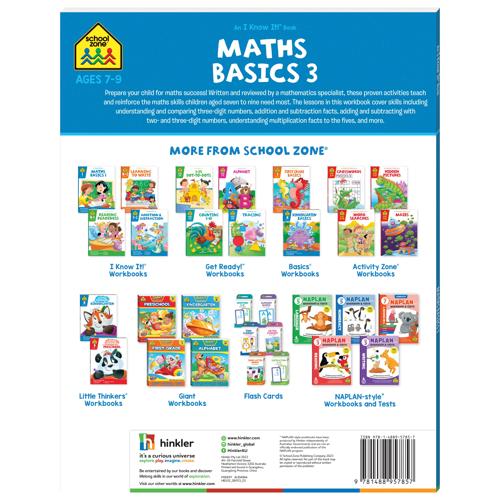 SZ Workbook: I Know It! Maths Basics 3 Ages 7-9