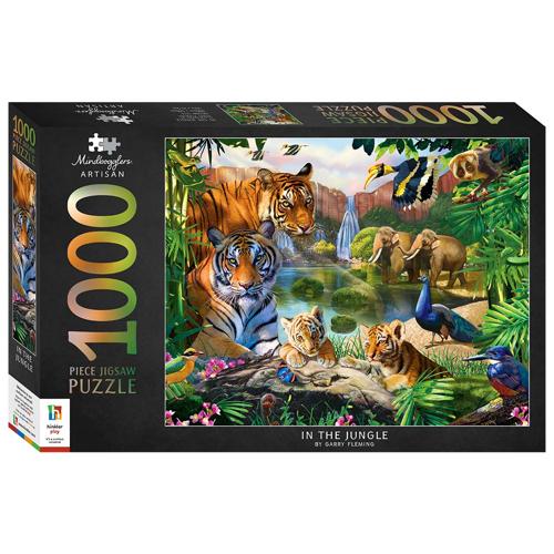 Mindbogglers Artisian 1000pc Jigsaw - In The Jungle