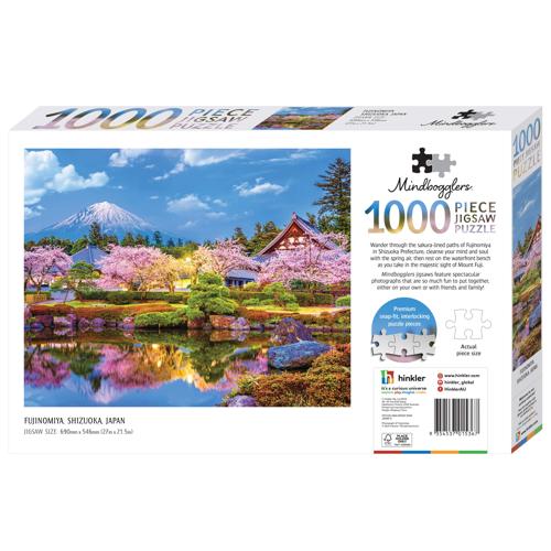 Mindbogglers 1000pc Jigsaw - Fujinomiya Shizuoka JPN