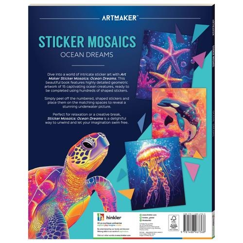 Art Maker Sticker Mosaics Ocean Dreams
