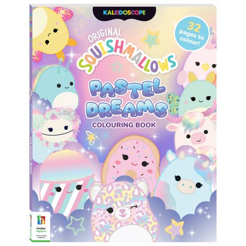 Squishmallows Pastel Dreams Colouring Book