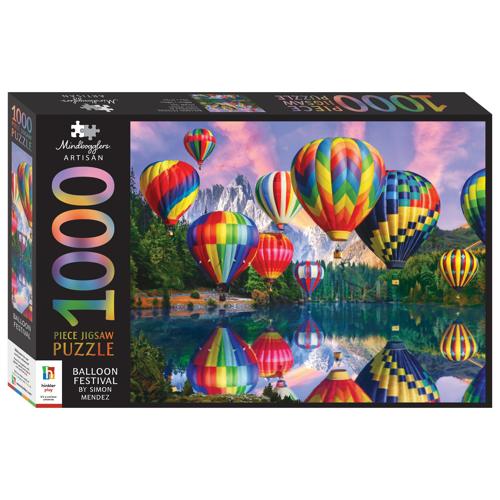 Mindbogglers Artisian 1000pc Jigsaw - Balloon Festival