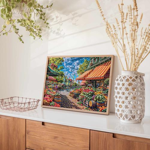 Mindbogglers Artisian 1000pc Jigsaw - Farmers Market