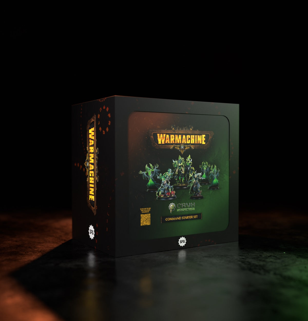 Warmachine: Cryx: Necrofactorium Command Starter