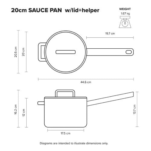 Stainless Steel Saucepan Set Scanpan Elektra 3 Piece 16cm 18cm 20cm