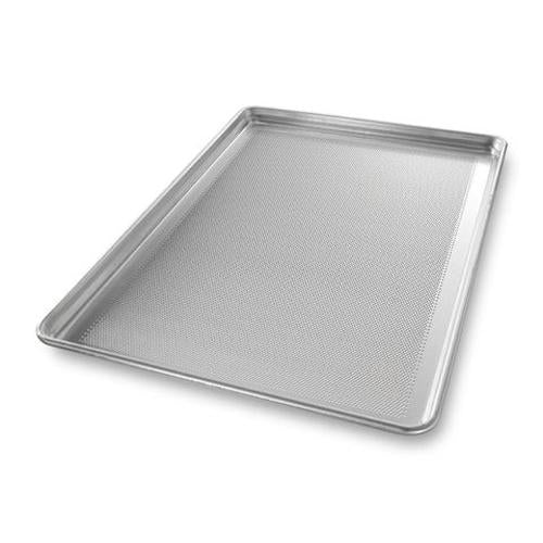 Bun Pan 660X460X30mm Perf Aluminium H/Duty Baking Sheet