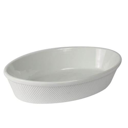 Bia Oval Baker With Diamond Texture (Pack of 6)