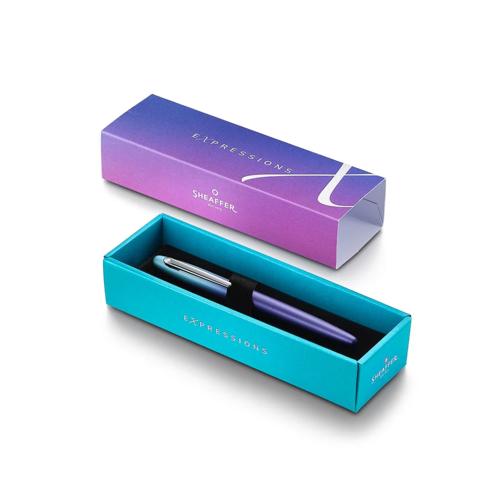 SHEAFFER EXPRESSIONS VFM GRADIENT BLUE/CHROME ROLLERBALL