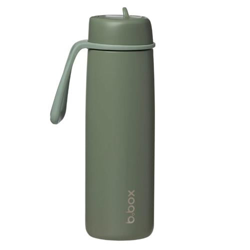 B.BOX INSULATED FLIP TOP BOTTLE 690ML OLIVE