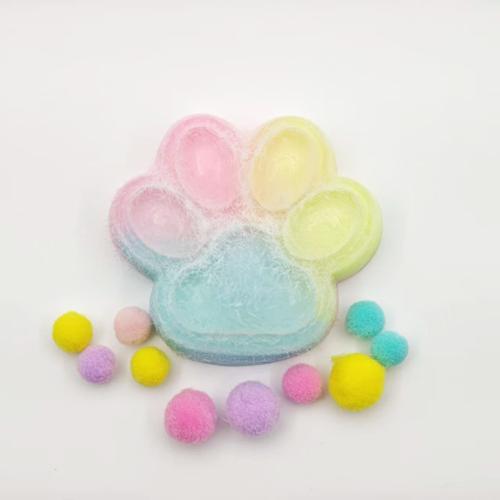 Rainbow Cat Paw Squishy