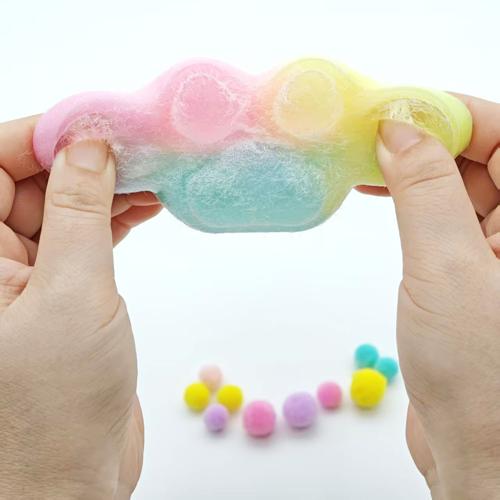 Rainbow Cat Paw Squishy