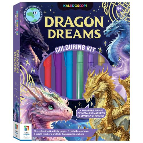 Kaleidoscope Colouring Kit Dragon Dreams