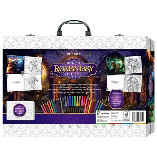 Art Maker Ultimate Romantasy Colouring Carry Case