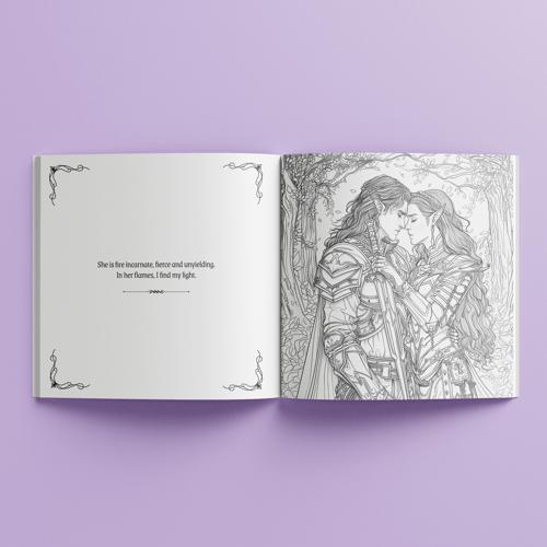 Art Maker Ultimate Romantasy Colouring Carry Case