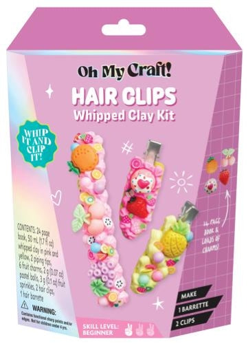 OMC! Hair Clips Whipped Clay Kit