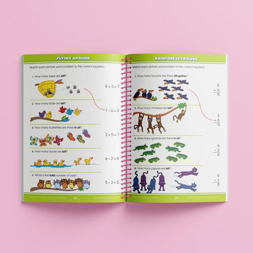 School Zone Big Spiro Workbook Maths