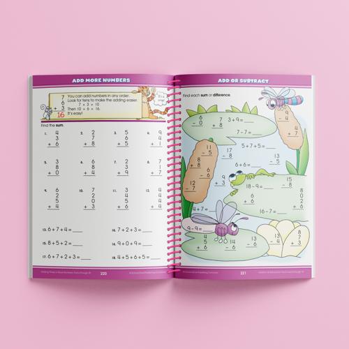 School Zone Big Spiro Workbook Maths