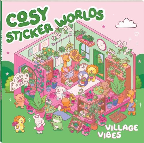 Cosy Sticker Worlds Village Vibes