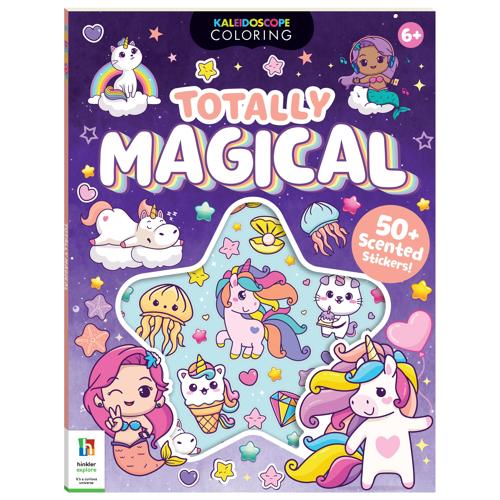 Kaleidoscope Coloring Scented Stickers Totally Magical