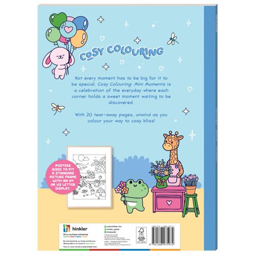 Cosy Colouring Poster Art