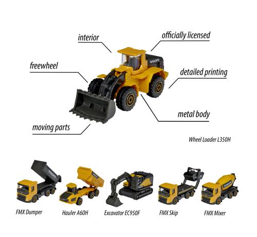 Toy - Volvo Construction Vehicle x 1