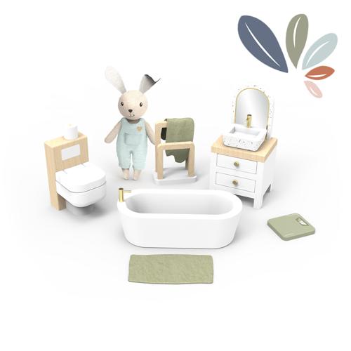 Doll House Bathroom + 1 Character