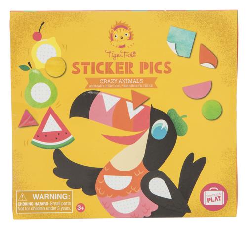 Sticker Pics Crazy Animals