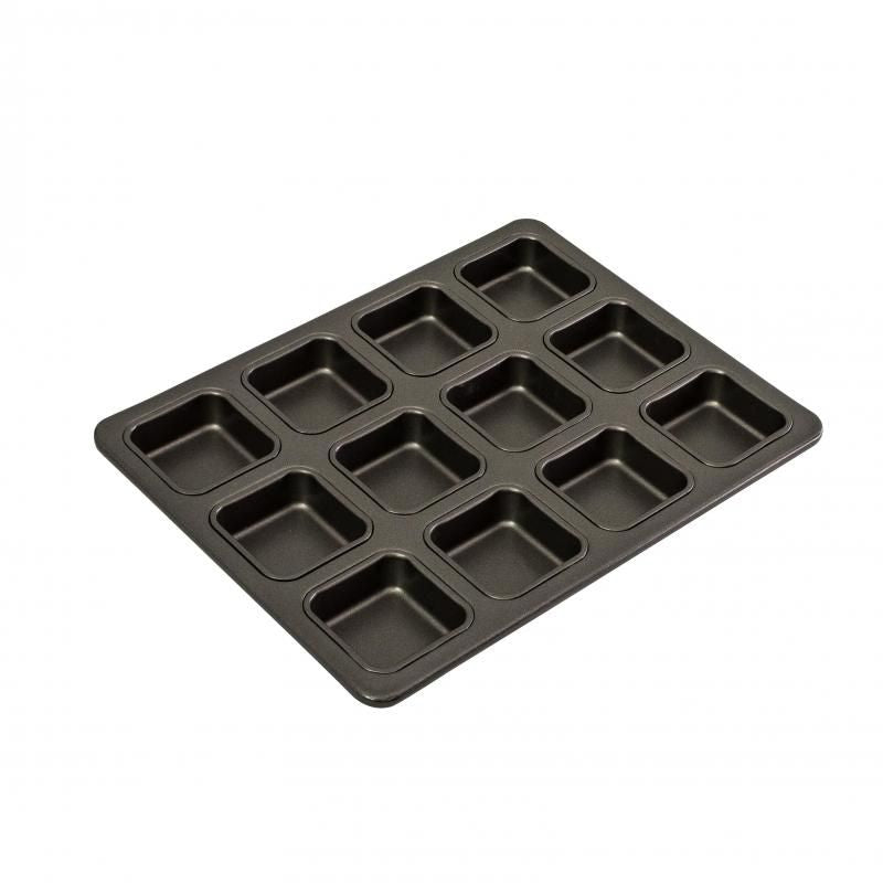 Bakemaster 12 Cup Square Brownie Pan 34 X 26cm/6 X 2.5cm Non-Stick