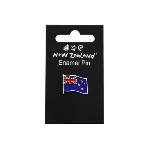 Enamel Pin Badge NZ Flag