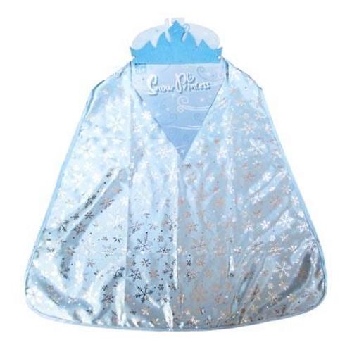 Cape & Tiara Set Snow Princess