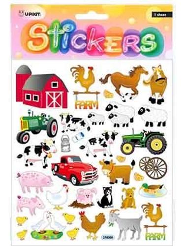 Upikit Sticker Farm Animals