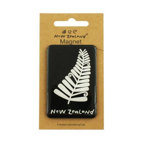 Magnet NZ Silver Fern 7.5cm^