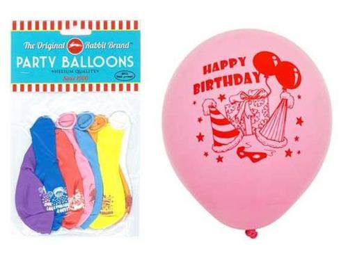 Balloons Happy Birthday 8pc