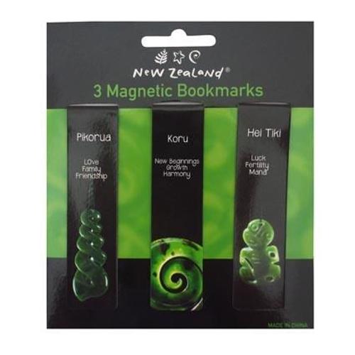 Bookmark Magnetic Pounamu 3pc