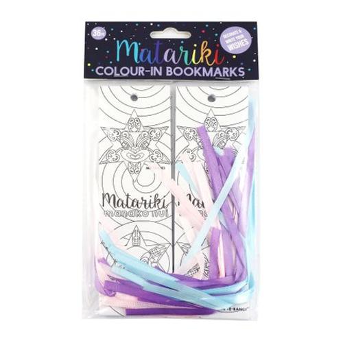 Matariki Colour-In Dreams Bookmark 36pcs 20x6cm