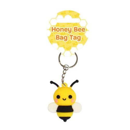 Honey Bee Key Ring/Bag Tag 5.5cm
