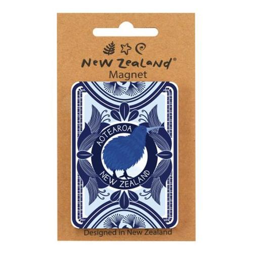 Magnet NZ Aotearoa Kiwi 55x75mm