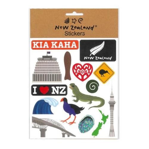 Stickers NZ Playful Icons 15x17cm