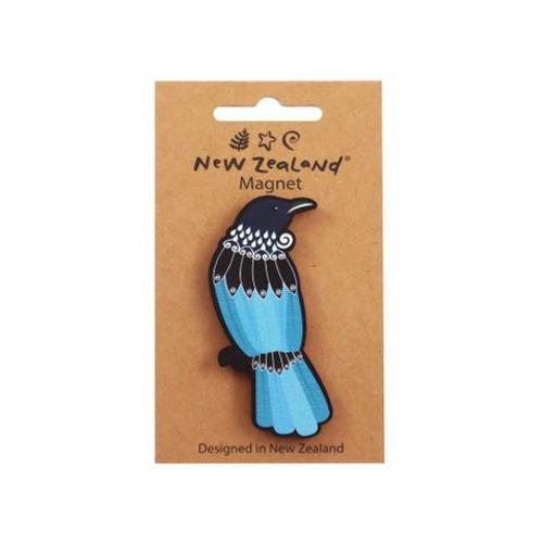 Magnet Wooden NZ Tui 73mm